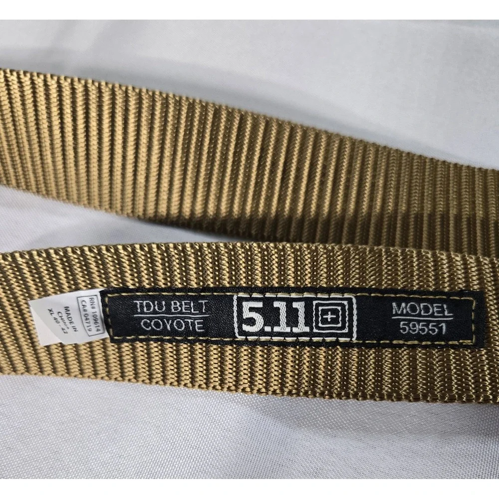 5.11 Tactical Series 1.5 Trainer Belt Coyote Tan Size XL (40-42
